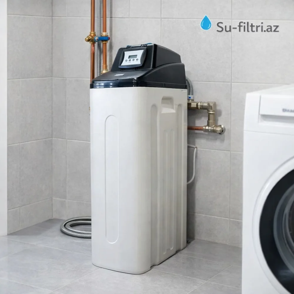 Elektron Başlıqlı Kabin Tipi Su Yumşaldıcı