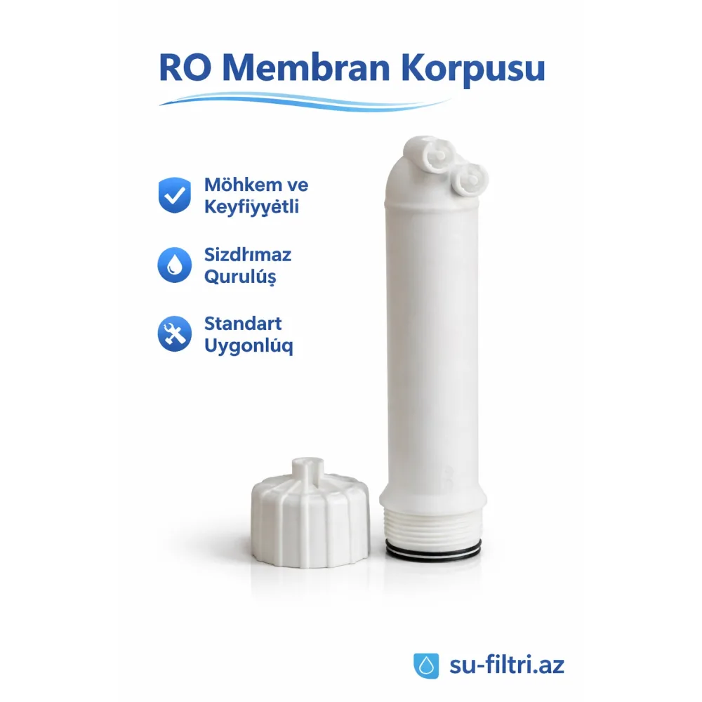 RO Membran Korpusu (Filtr Korpusu)