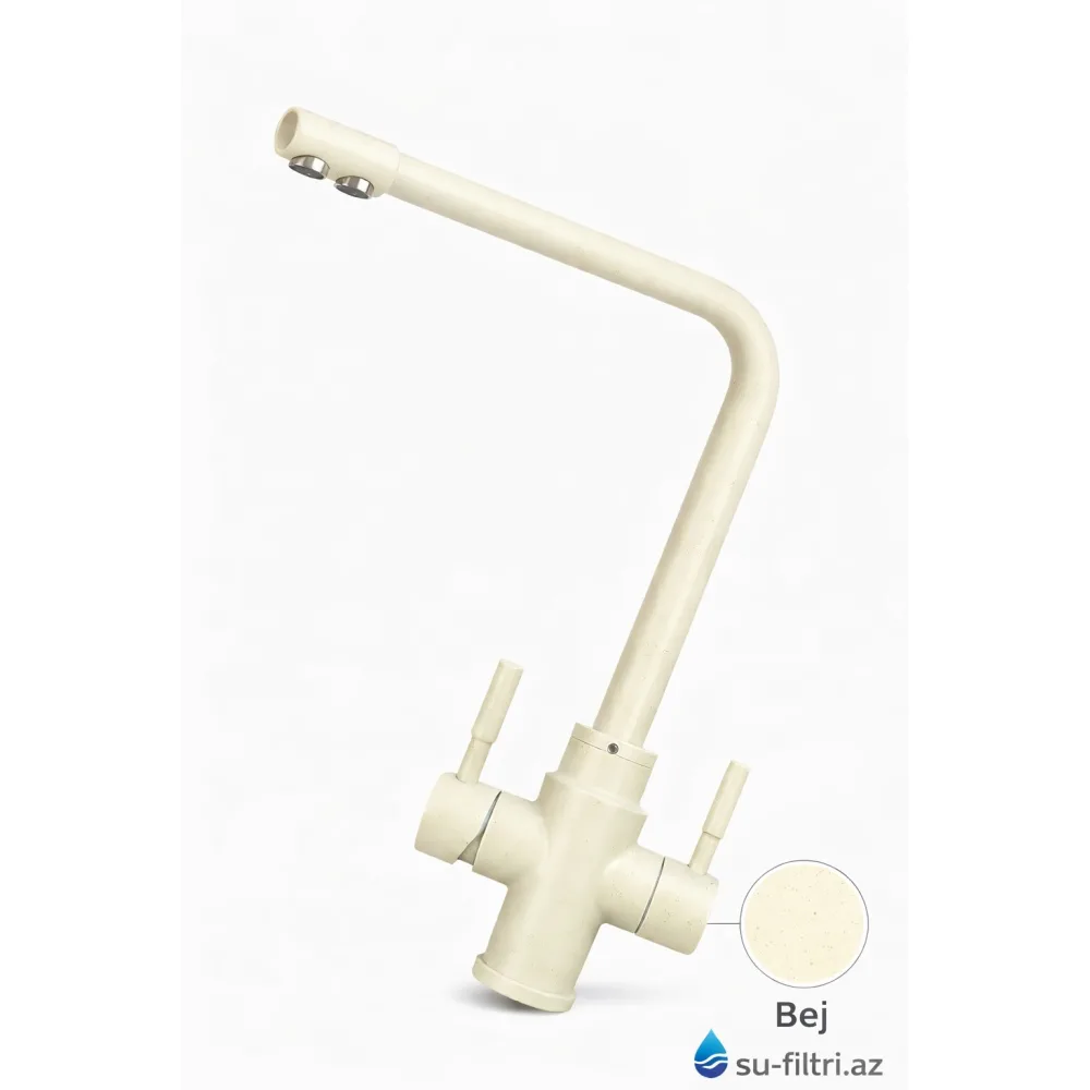 3-ü 1-də Mətbəx Kranı – İsti, Soyuq və Filtr Su üçün