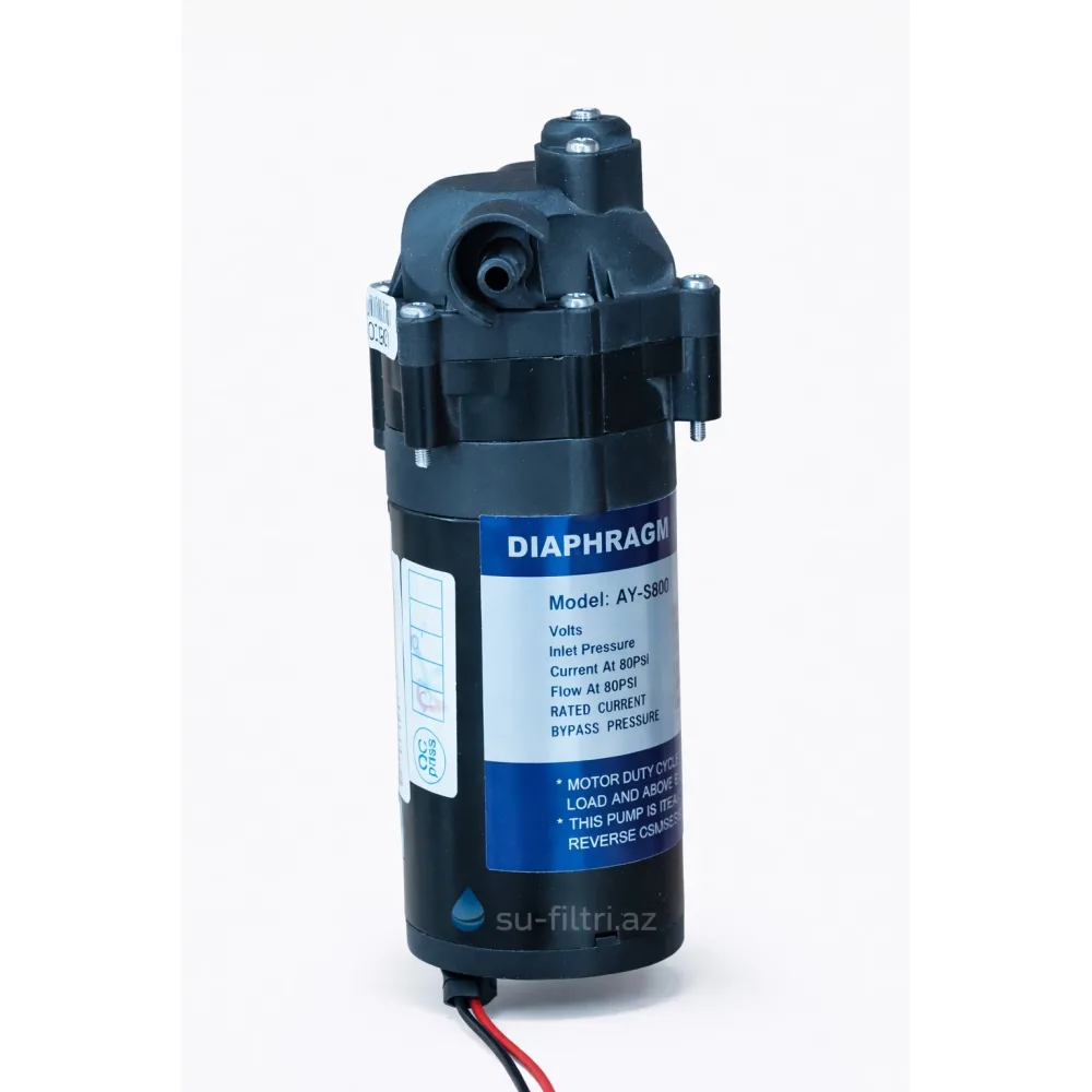 AY-S800 RO Nasos (Booster Pump) – 75G Su Filtri üçün Təzyiq Artırıcı