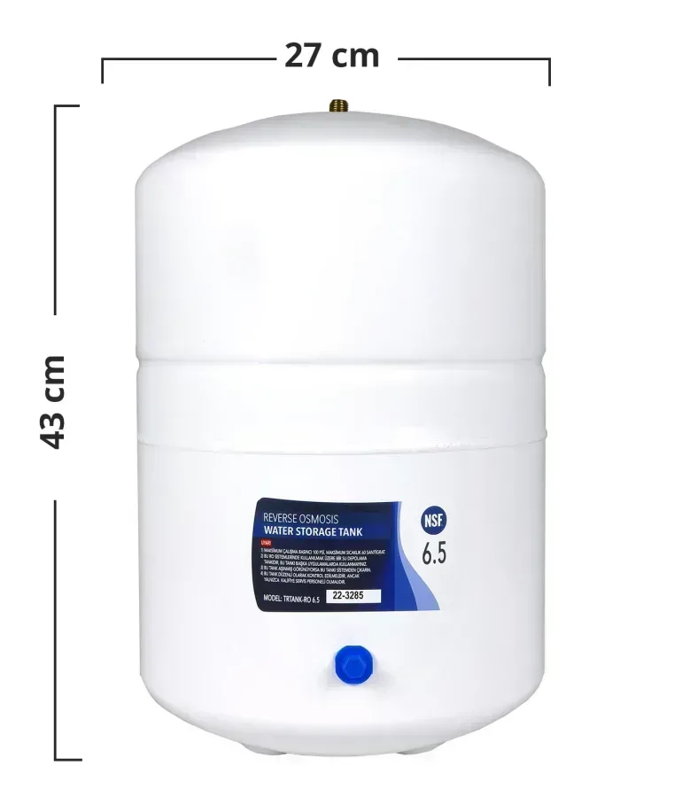 6.5 Gallon Su Çəni (≈24 Litr – Su Filtri üçün)