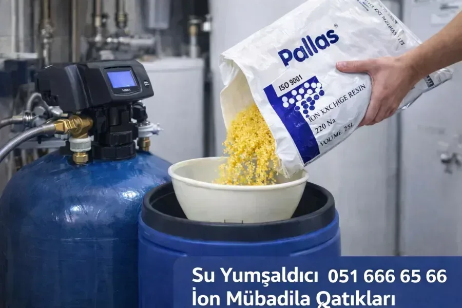 Pallas Su Yumşaldıcı Reçina – 25L