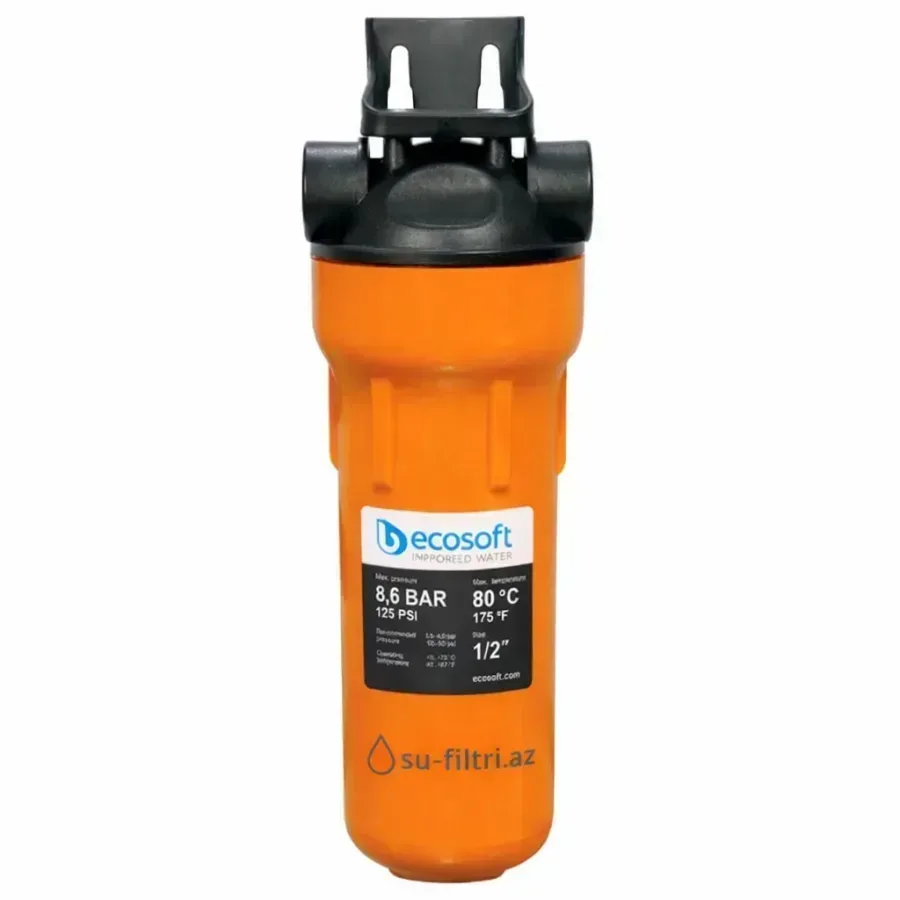 Ecosoft Kombi üçün İsti Su Filtri Korpusu 1/2 – 80°C Temperaturadavamlı