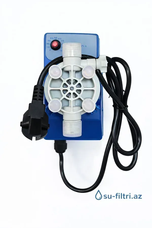 Peristaltik Dozaj Nasosu – Manual Tənzimləməli Kimyəvi Dozaj Pompası